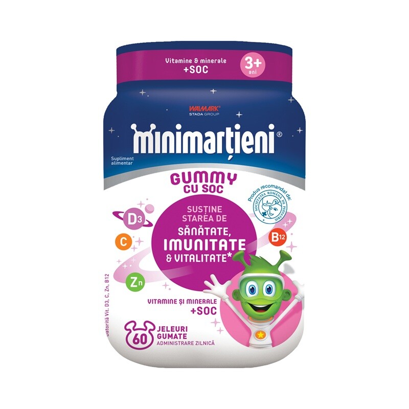 MINIMARTIENI GUMMY CU SOC 60 BUCATI