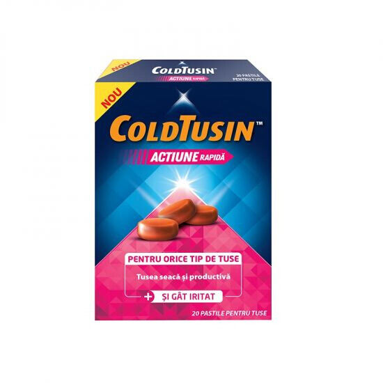 COLDTUSIN PENTRU TUSE 20 PASTILE
