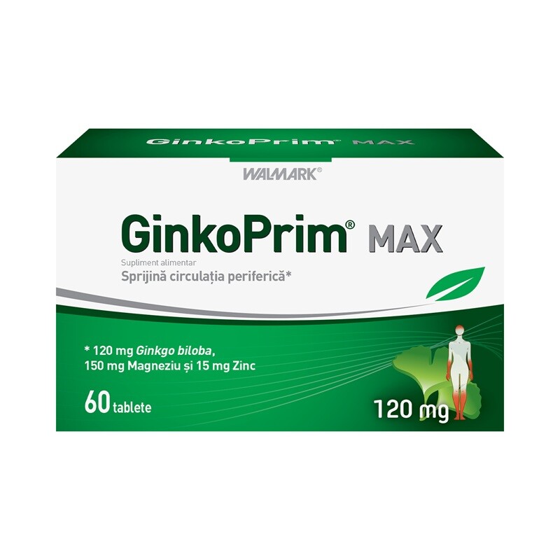 GINKOPRIM MAX 120MG 60 TABLETE
