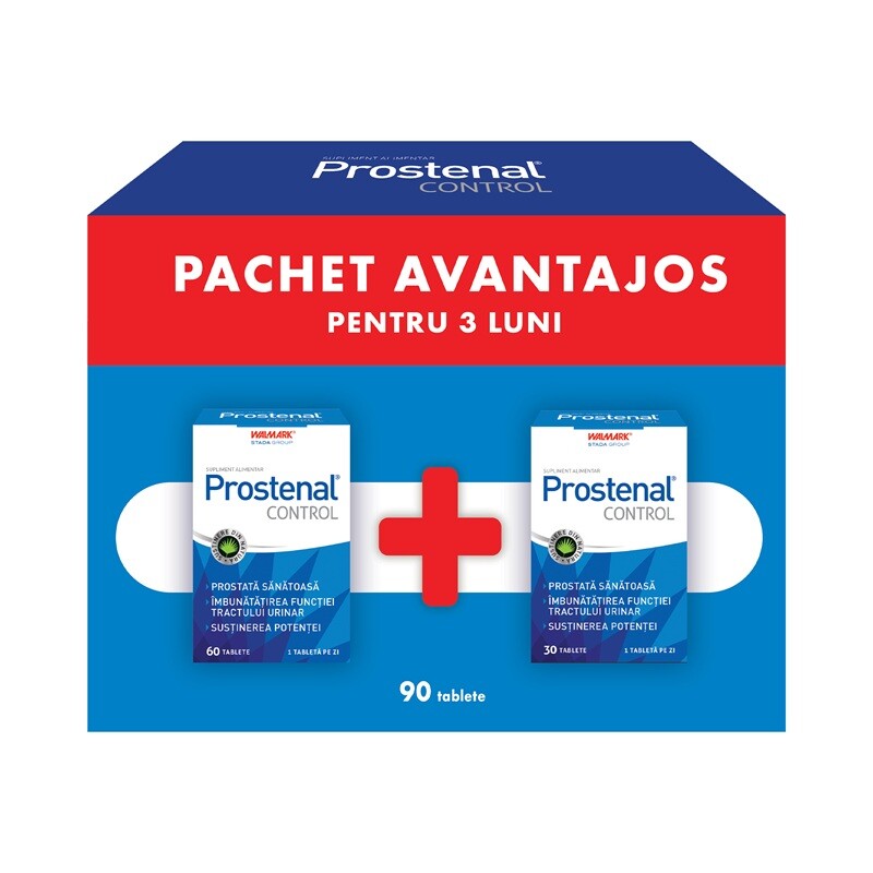 PROSTENAL CONTROL 60 TABLETE + 30 TABLETE CADOU