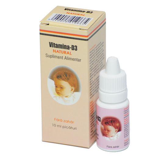 VITAMINA-D3 NATURAL PICATURI 10ML