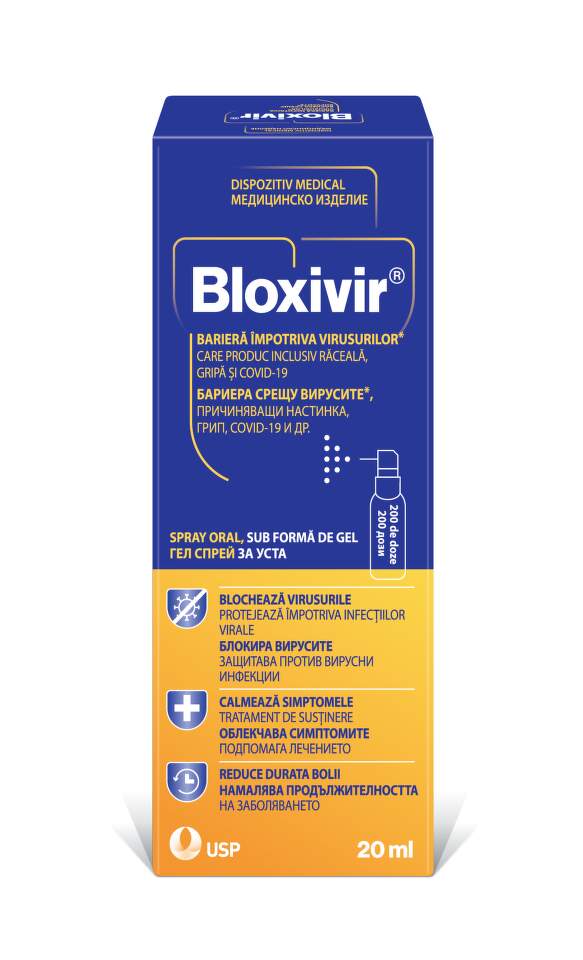 BLOXIVIR SPRAY ORAL GEL 20ML