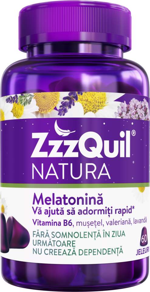 ZZZQUIL JELEU MELATONINA 60 BUCATI