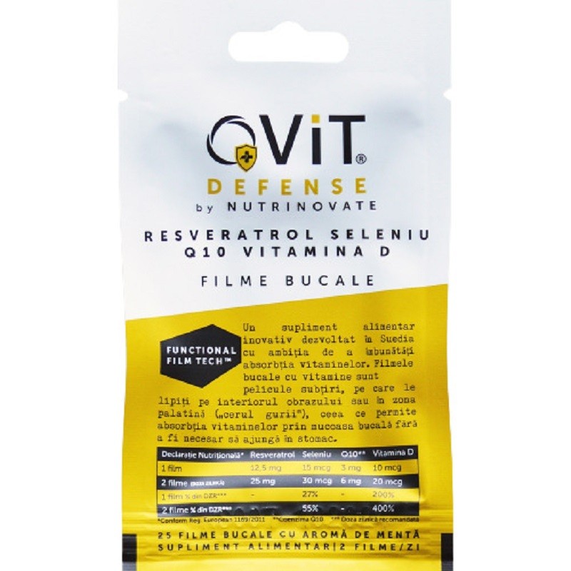 QVIT DEFENSE 25 FILME BUCALE