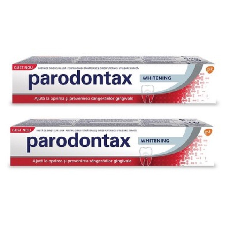 PARODONTAX PASTA DINTI WHITENING 2 X 75ML DUOPACK