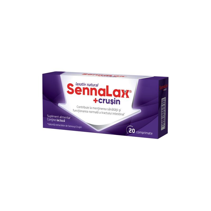 SENNALAX PLUS CRUSIN 20 COMPRIMATE