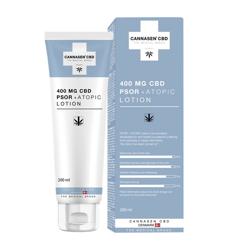 CANNASEN CBD LOTIUNE PSOR + ATOPICA 200ML