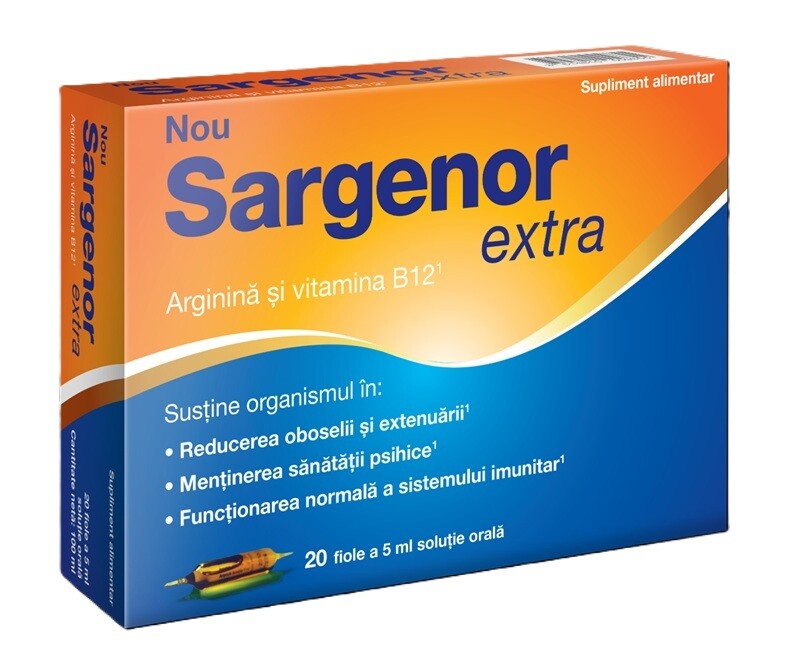 SARGENOR EXTRA B12 20 FIOLE