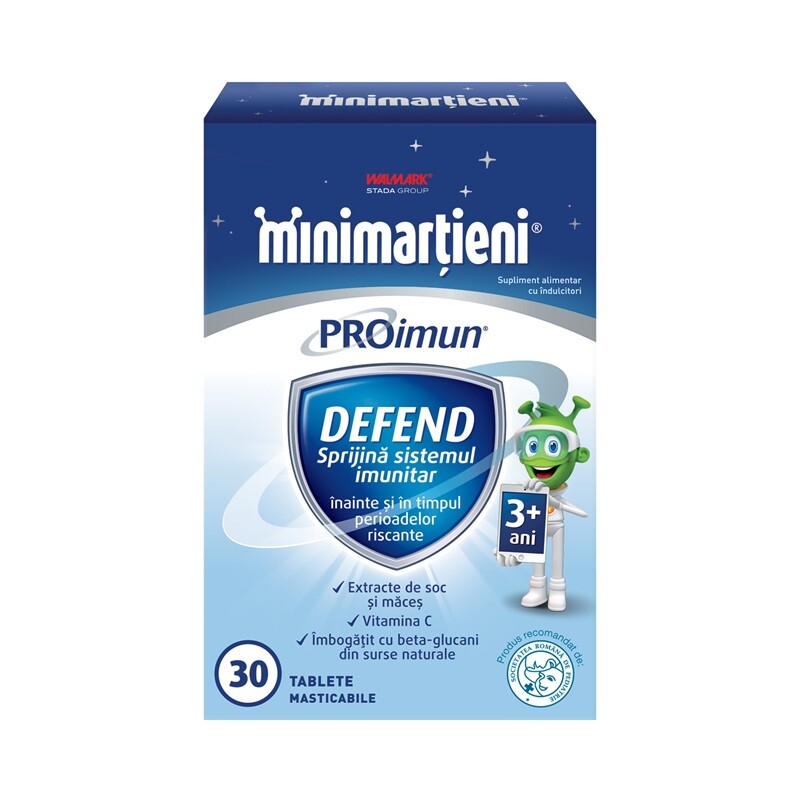 MINIMARTIENI PROIMUN DEFEND 30 TABLETE MASTICABILE