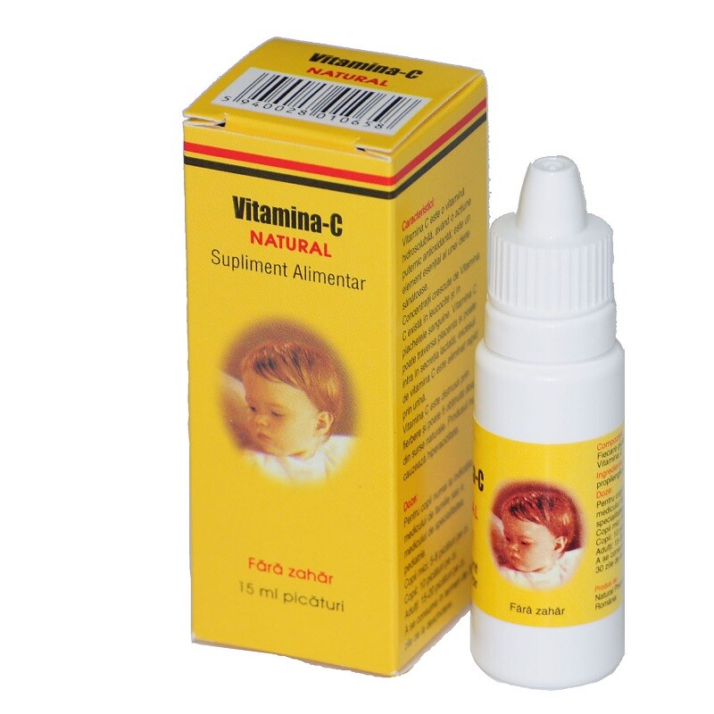 VITAMINA-C NATURAL PICATURI 15ML