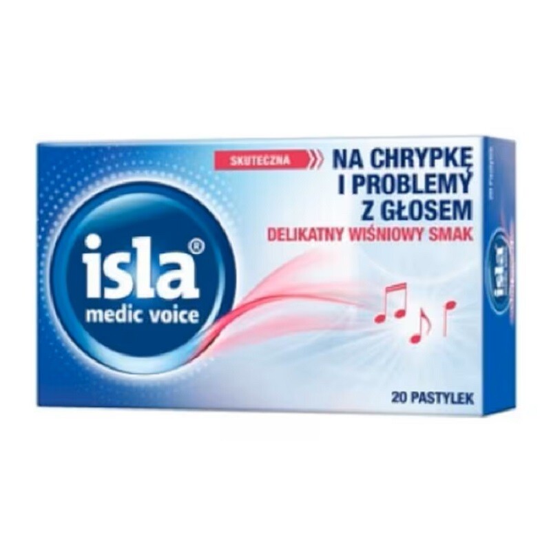 ISLA MEDIC VOICE CIRESE 20 TABLETE DE SUPT