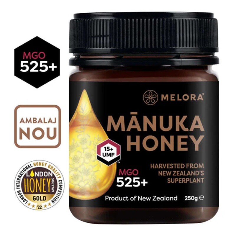 MIERE DE MANUKA MELORA MGO 525+ 250G