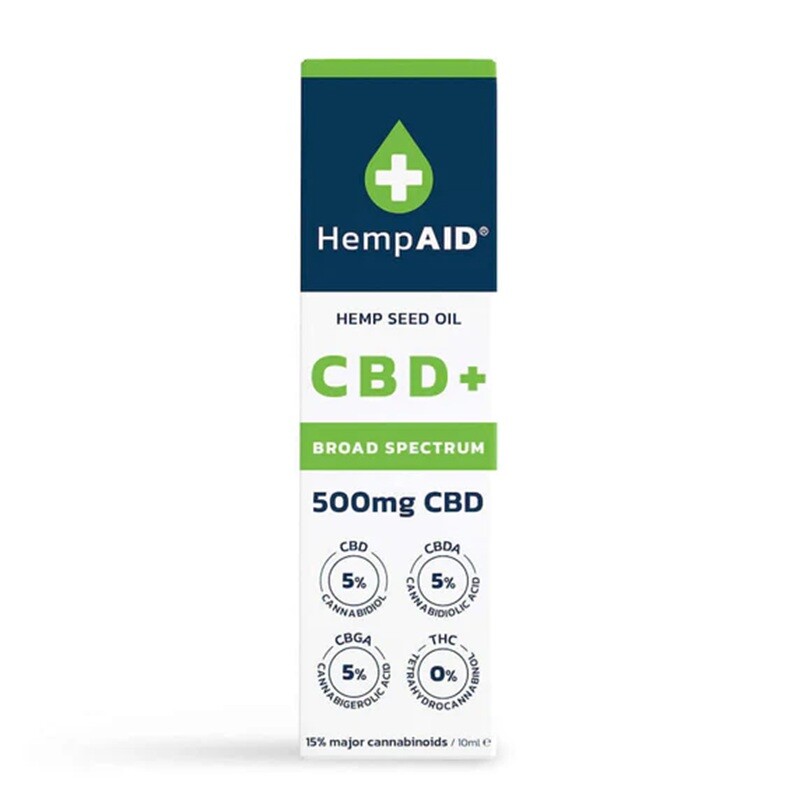 HEMPAID ULEI DE CANEPA 500MG CBD 10ML
