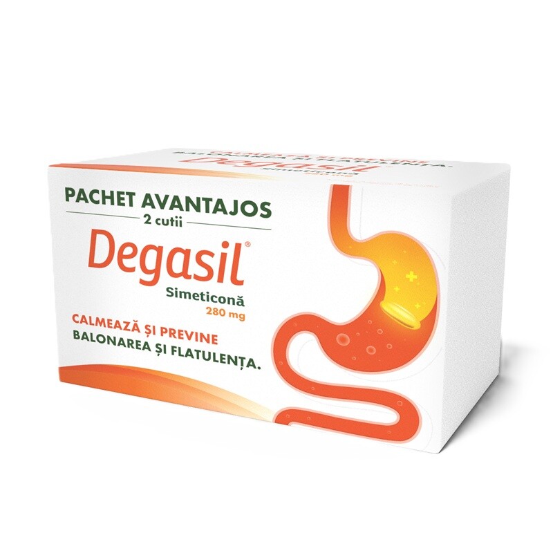 DEGASIL 32 CAPSULE PACHET AVANTAJOS