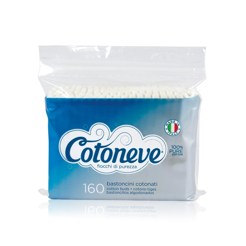 SISMA 1616 COTONEVE BETISOARE BIODEGRADABILE 160 BUCATI