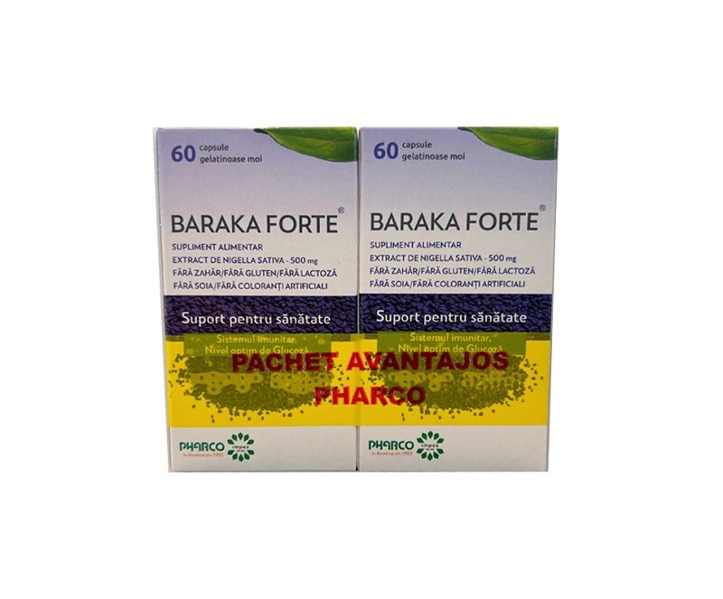 BARAKA FORTE X 60 CAPSULE 1+1 PROMO