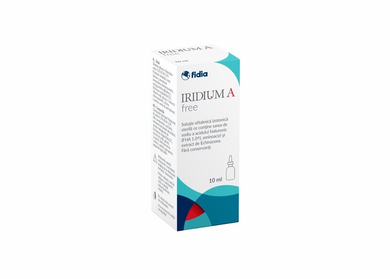 IRIDIUM A FREE SOLUTIE OFTALMICA 10ML