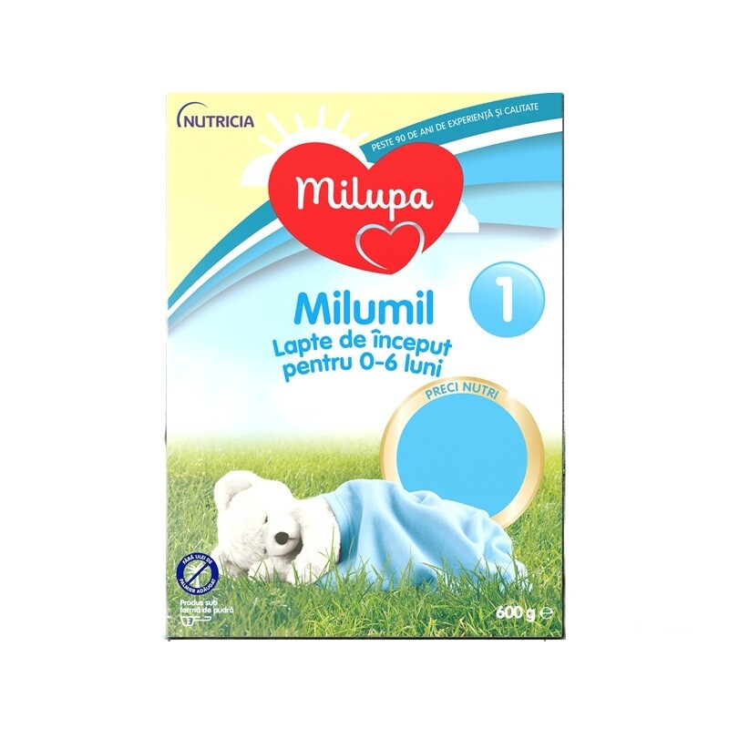 MILUPA MILUMIL LAPTE PRAF 1 600G NEW
