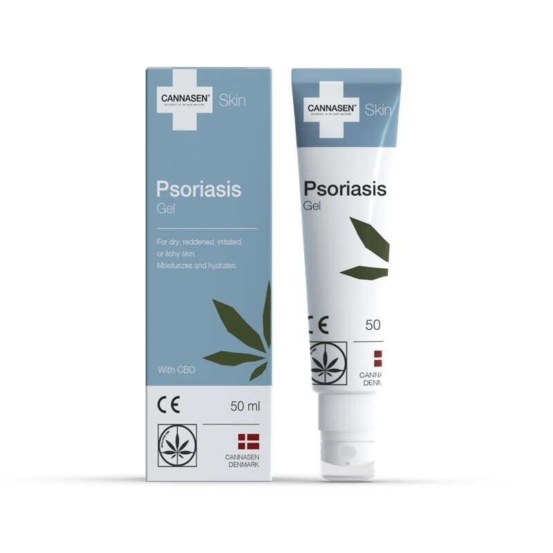 CANNASEN CBD GEL PENTRU PSORIAZIS 50ML