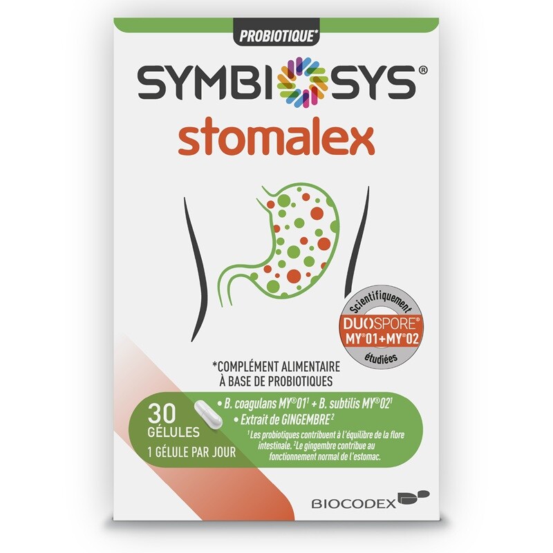 SYMBIOSYS STOMALEX 30 CAPULE