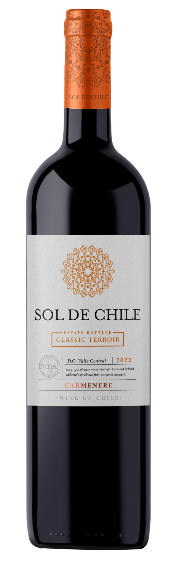 Vin Rosu Carmenere Sol De Chile 0.75l