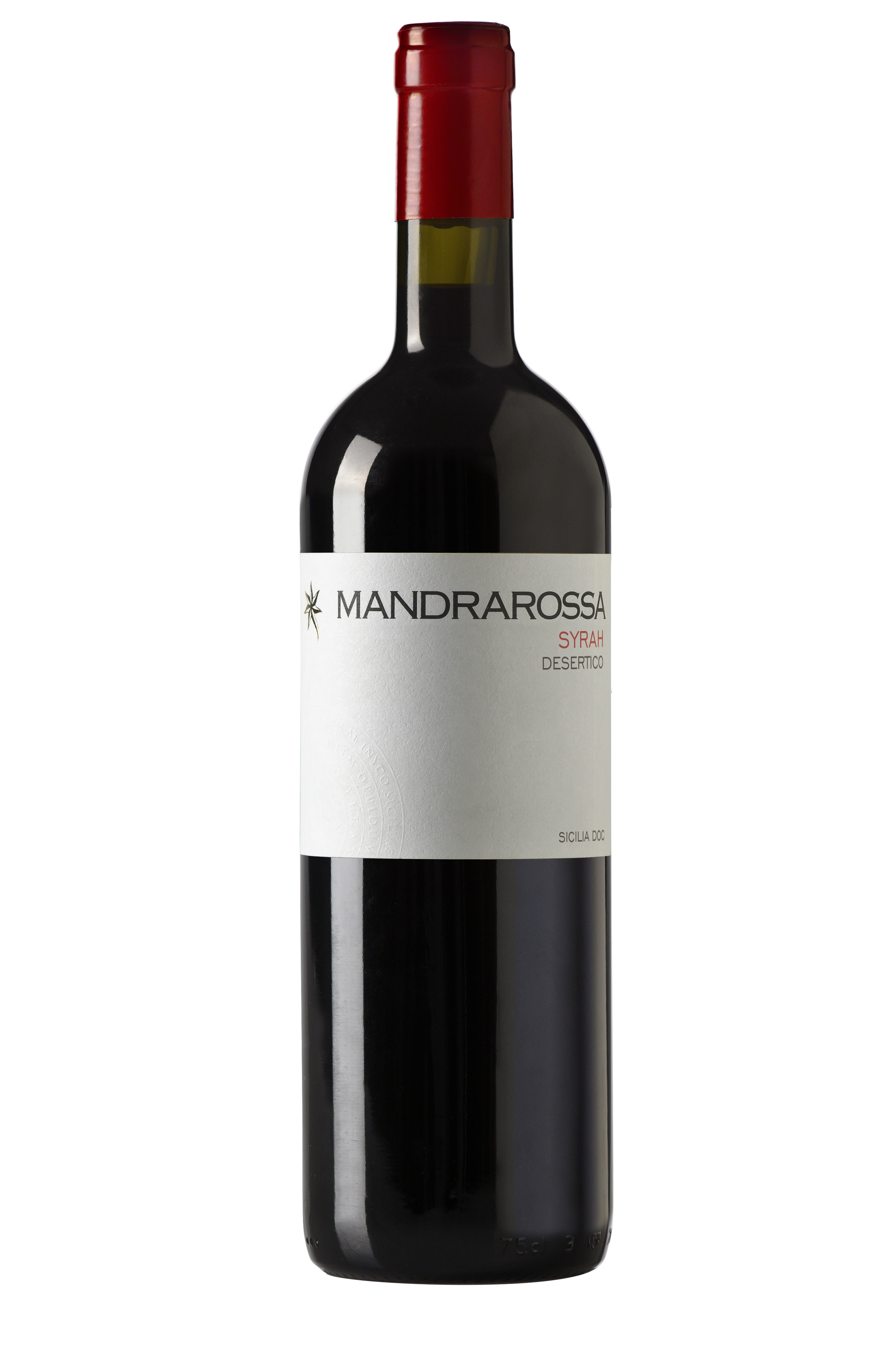 Vin Rosu Syrah Desertico DOC Mandrarossa 0.75l
