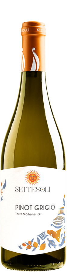 Vin Alb Pinot Grigio Sicilia IGP Settesoli 0.75l