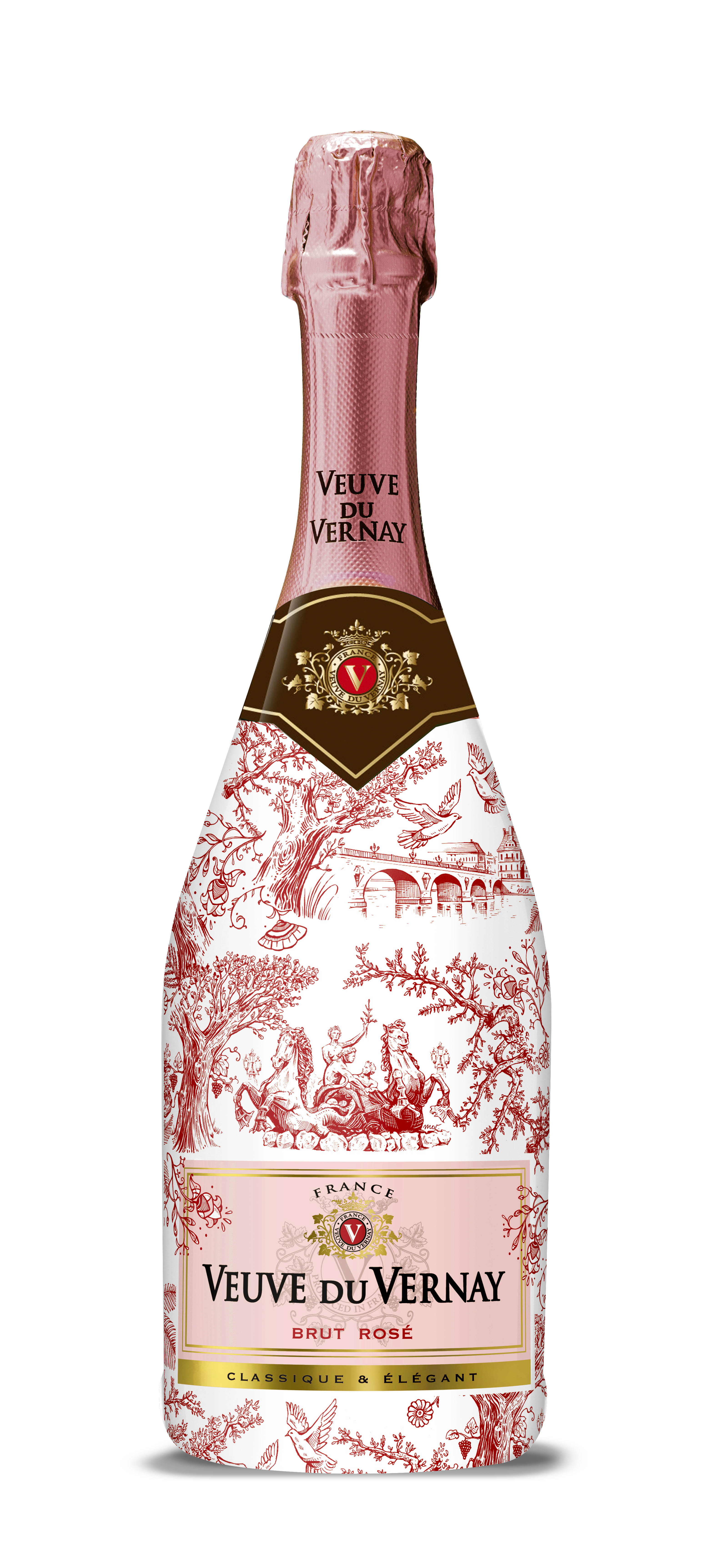 Vin Spumant Roze Brut Veuve De Vernay Editie Limitata 0.75l