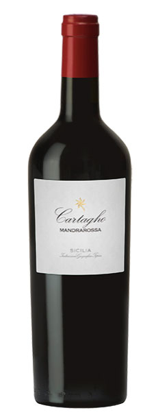Vin Rosu Cartago Nero D'Avola Mandrarossa DOC 0.75l
