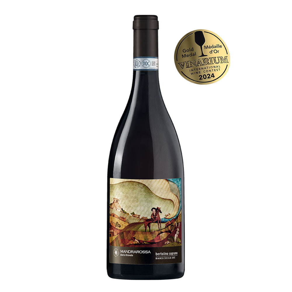 Vin Alb Bertolino Soprano Bianco Sicilia Mandrarossa DOC 0.75l