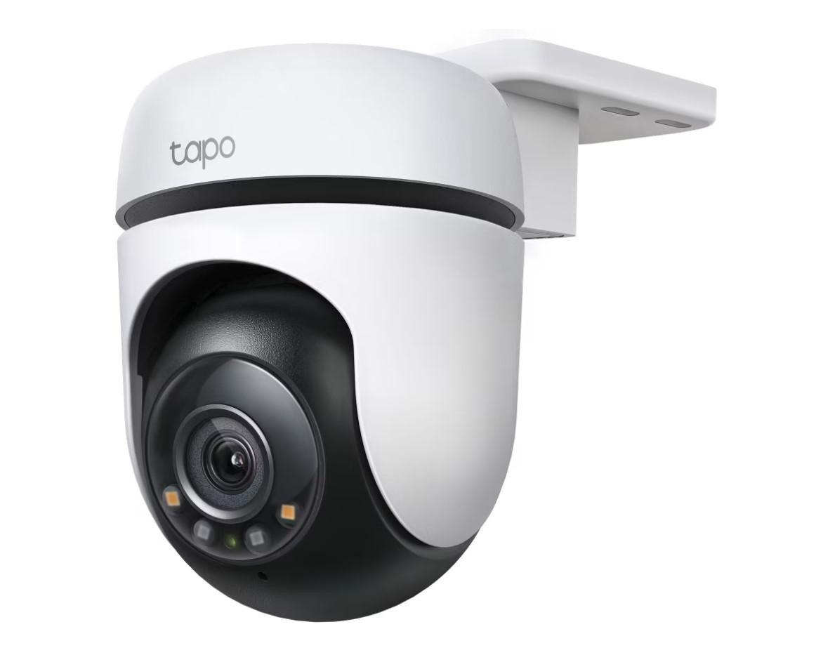 CAMERA IP Exterior TP-LINK, 2K QHD 2560x1440, rotatie pana la 360 grade, IP66, dist. IR 30 m, tip lentila fixa 4 mm, 4 Mpx, wireless, mic, plastic, slot SD card, "Tapo C510W" (timbru verde 0.8 lei)