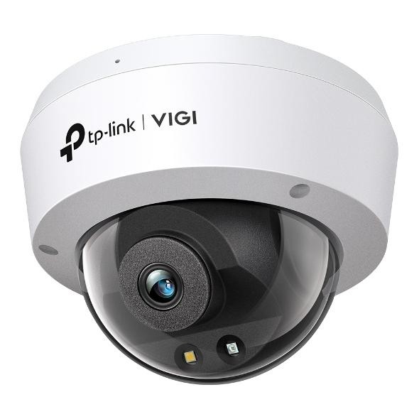 CAMERA IP TP-LINK VIGI, dome, pt. exterior, dist. IR 30 m, tip lentila fixa 2.8 mm, 5 Mpx, 1 x RJ45 10/100M, carcasa metal, POE, "VIGI C230(2.8mm)" (timbru verde 0.8 lei)