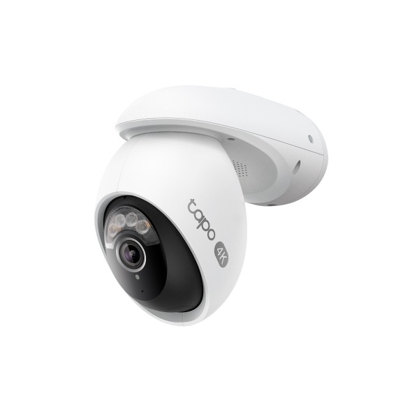 CAMERA IP TP-LINK, wireless + 1 x RJ-45, turret, pt.exterior, dist. IR 9 m, tip lentila fixa 4 mm, 4K 8MP (3840 2160 px), microfon, carcasa plastic, slot SD card, "Tapo C560WS" (timbru verde 0.8 lei)