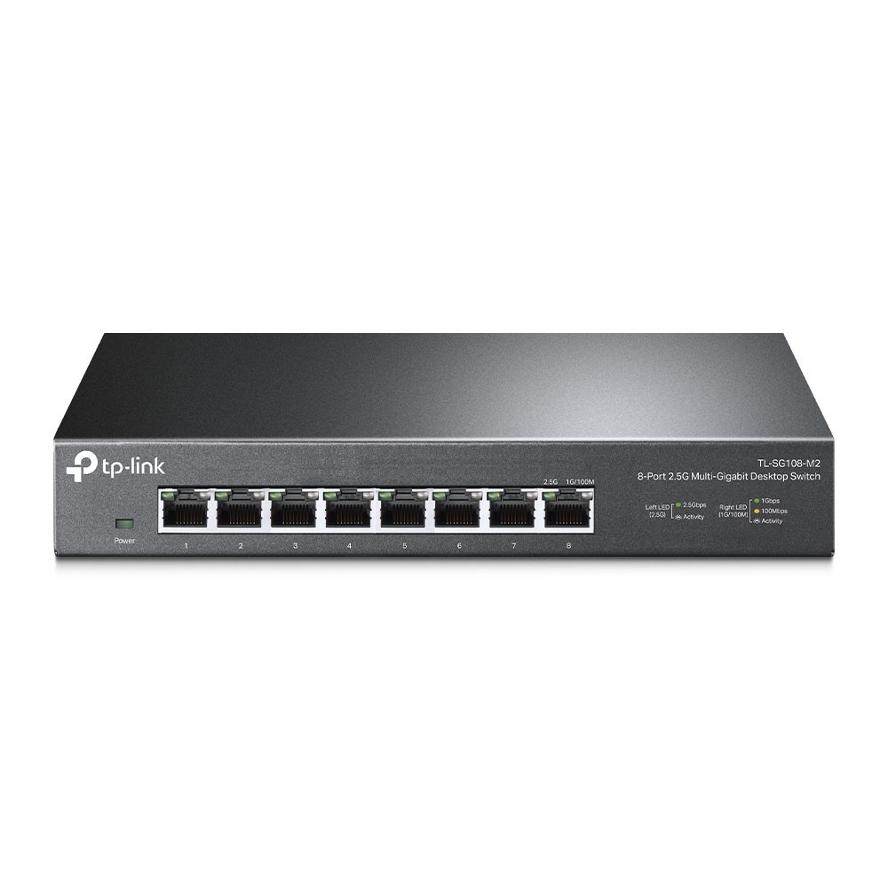 TPL SW 8P-2.4G UNMNGD DESK METAL