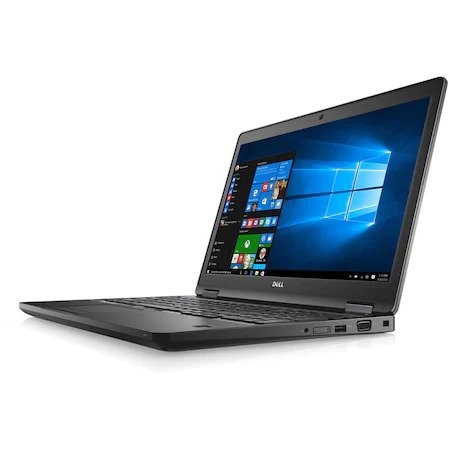 Laptop DELL, LATITUDE 5580, Intel Core i5-7300U, 2.60 GHz, HDD: 256 GB SSD, RAM: 8 GB, video: Intel HD Graphics 620, nVIDIA GeForce 930MX, webcam, 15.6' LCD (FHD), 1920 x 1080