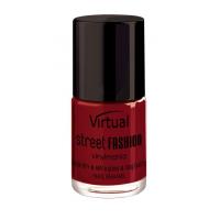 Lac de unghii virtual street fashion red hot 22 10ml VIRTUAL STREET FASHION