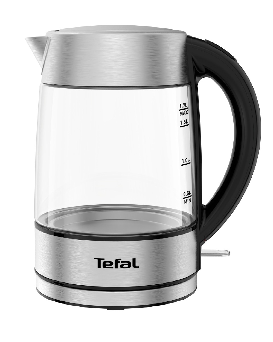 Fierbător apă Glass KI772D38, 2200 W, filtru anti-calcar, 1.7 L, sticlă, transparent