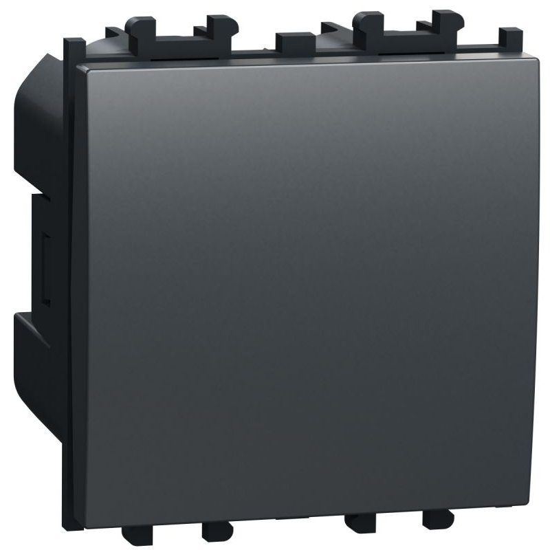 Intrerupator cap cruce 2 module Schneider Easy Styl LMR1901003, negru
