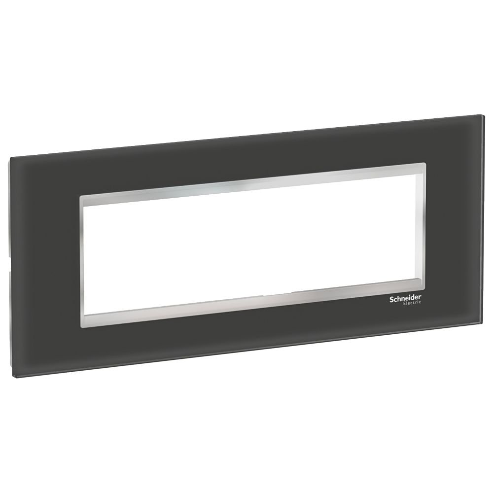 Rama sticla 7M Schneider Easy Styl LMR7937038, negru/crom