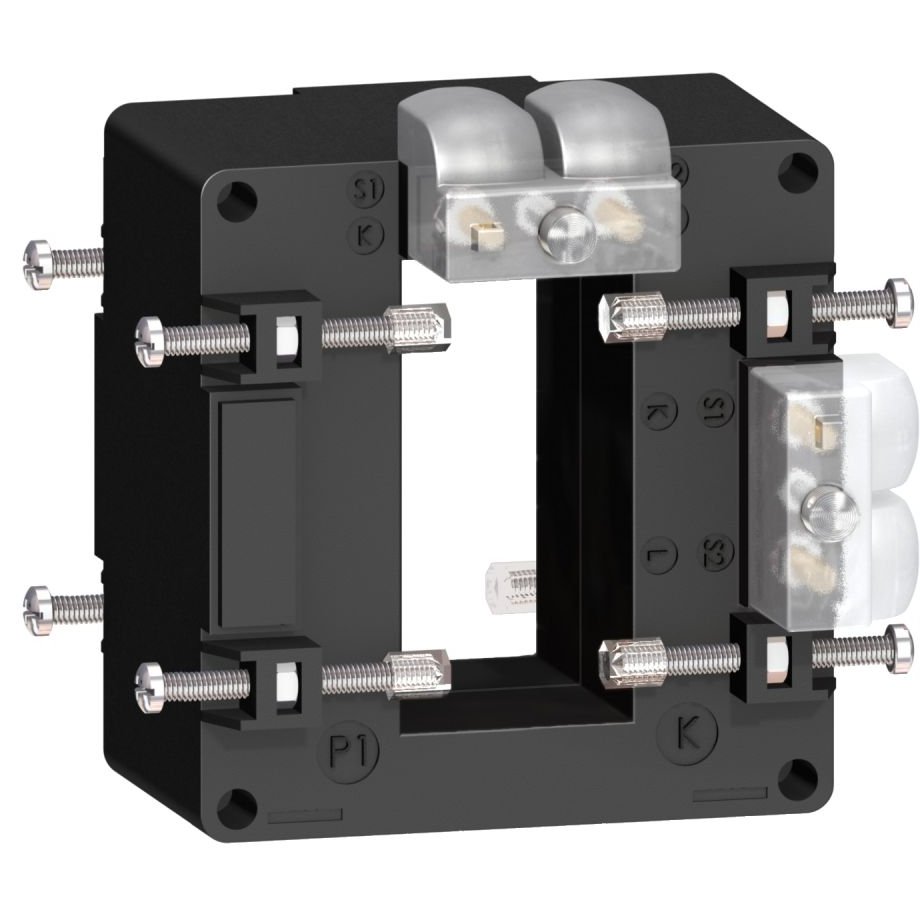 Transformator de curent tropicalizat 500/5 iesire dubla pentru bari colectoare 32x65 Schneider METSECT5DA050