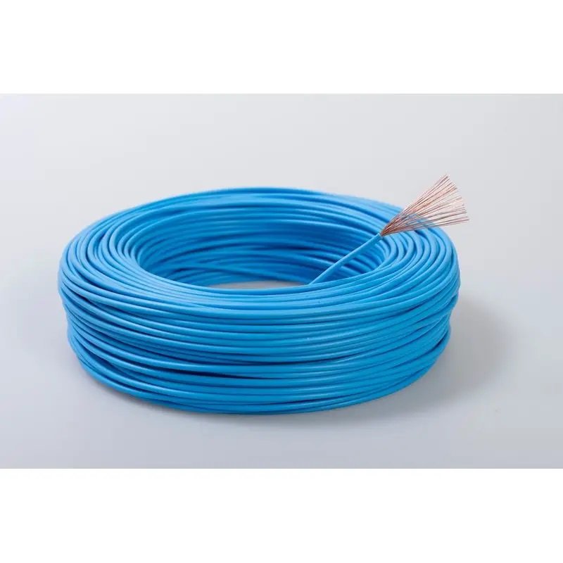 Rola 100m conductor litat din cupru MYF 6 (H07V-K) albastru