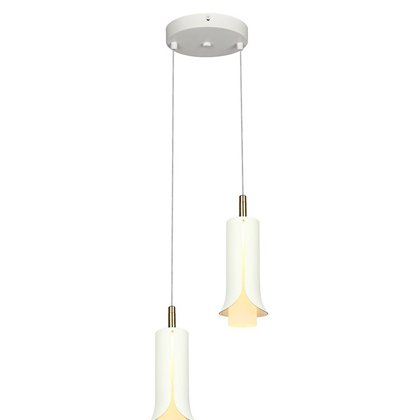 Corp iluminat LED 2X5W 3000K 2000X1770MM - alb V-TAC SKU-24135