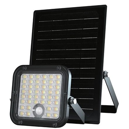 Reflector LED solar 30W 4800LM 3IN1 - negru V-TAC SKU-24277