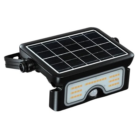 Reflector LED solar 7W 3IN1 - negru V-TAC SKU-24341