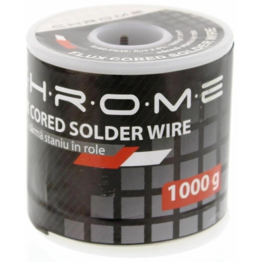 Fludor 1000gr 1mm Chrome TIN-1000GR/1.0MM-CHR / 5948636026160