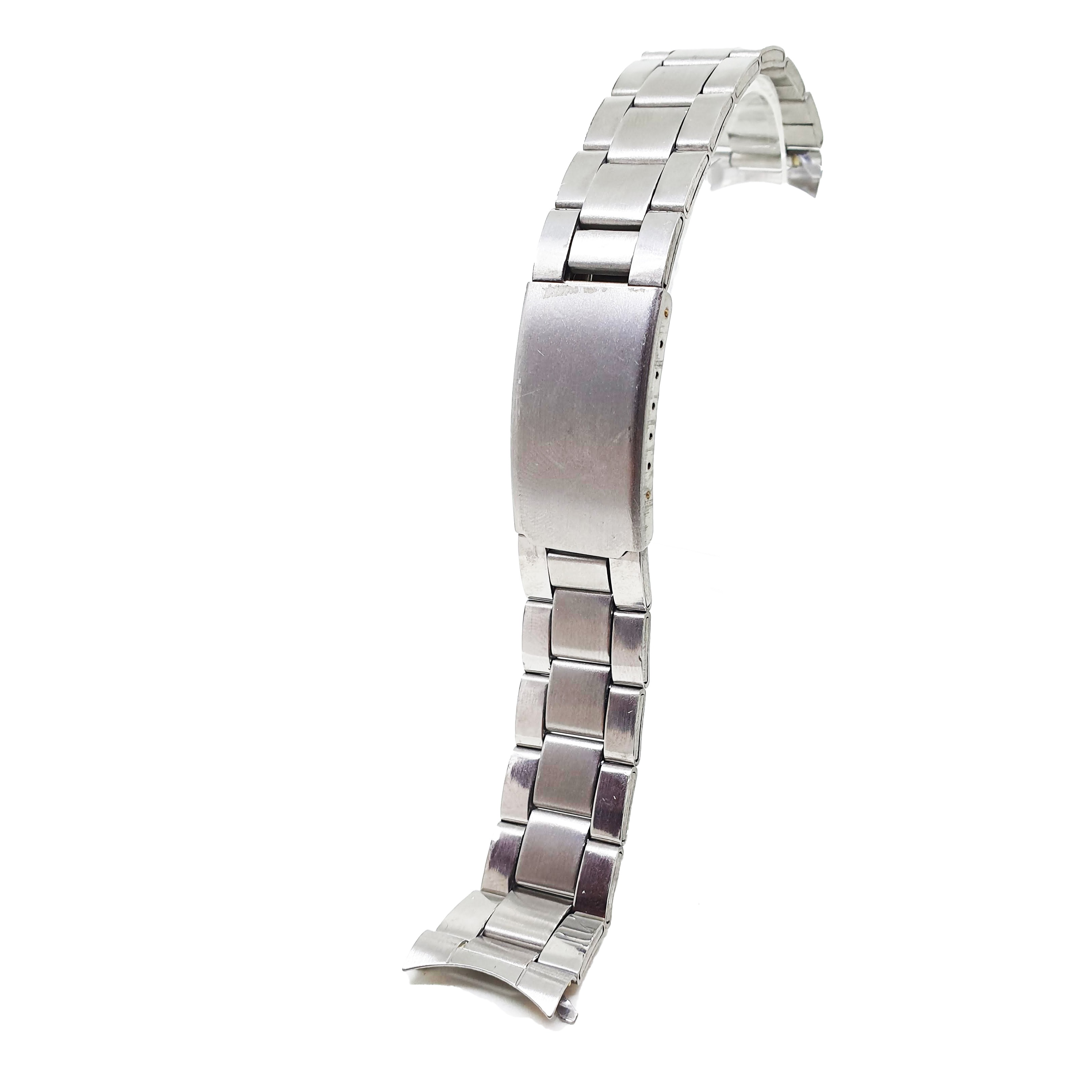 Bratara pentru ceas Argintie din Otel Inoxidabil, capete curbate - 20mm - WZ3229