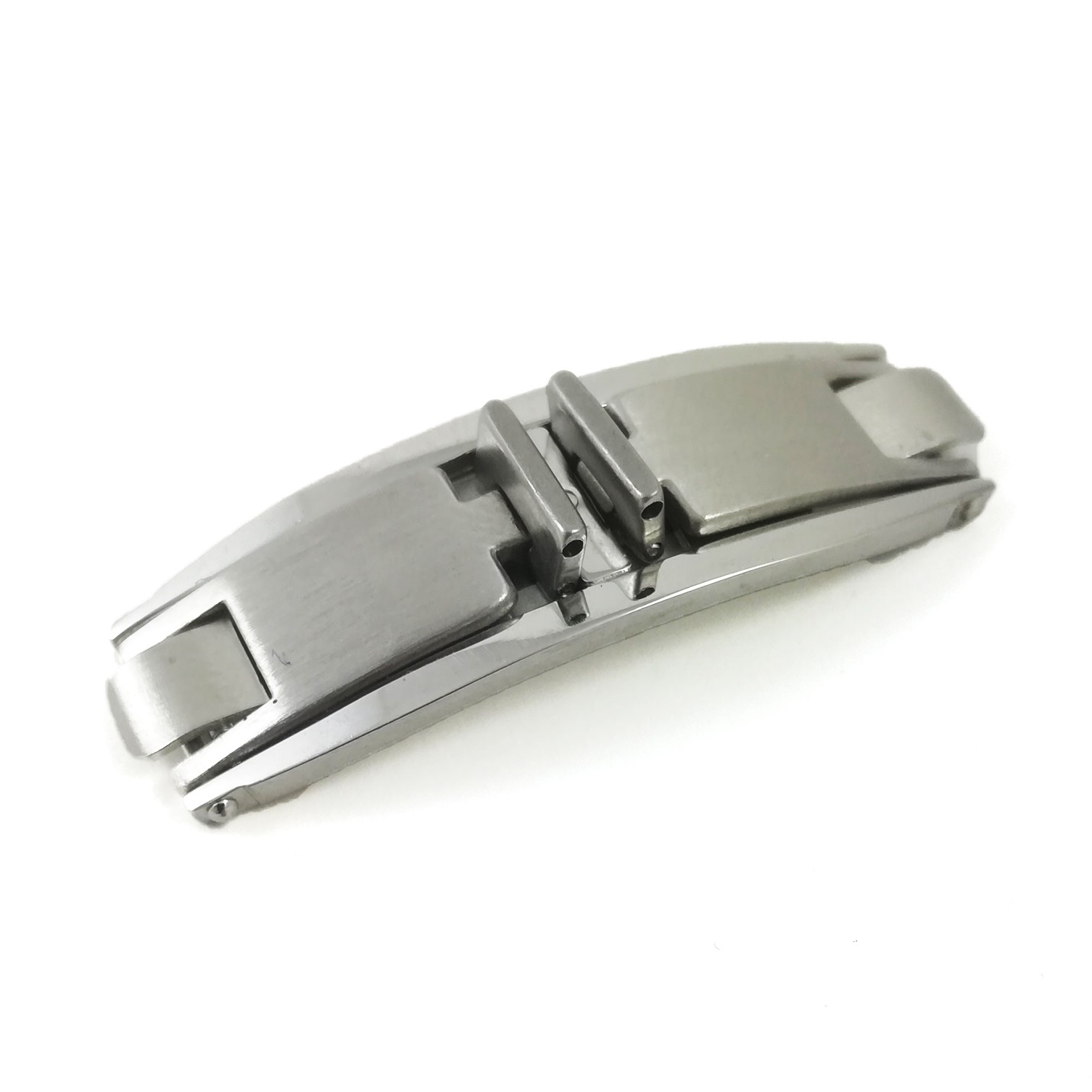 Cataramă Deployant Butterfly Silver din Oțel Inoxidabil – Compatibilă Chanel J12