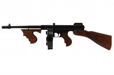 Pistol-mitralieră Thompson M1 – Legendarul „Chicago Typewriter” (Replică 82 cm)