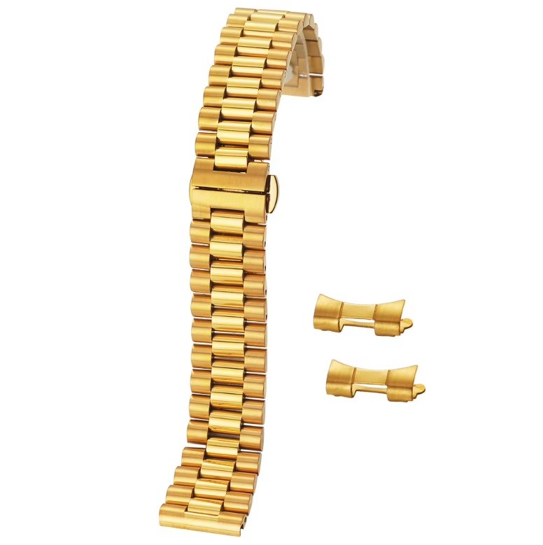 Bratara pentru ceas Aurie 14mm 16mm 18mm 19mm 20mm 21mm 22mm 23mm 24mm WZ3961
